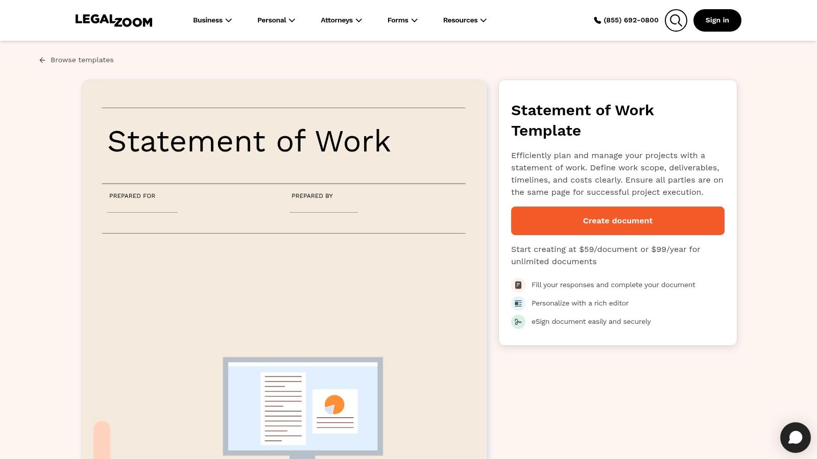 Adobe Acrobat for Business, SOW Overview + Free Template